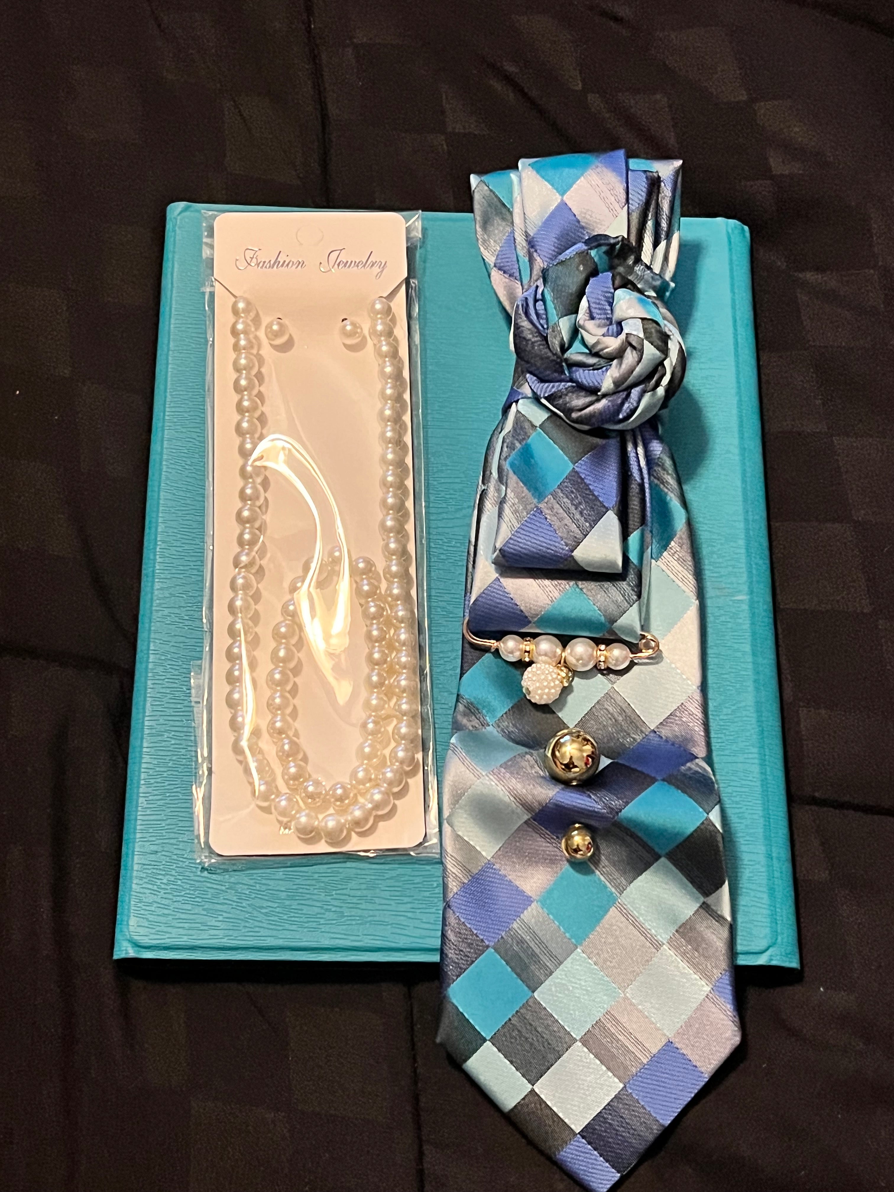 Shades of Blue Necktie